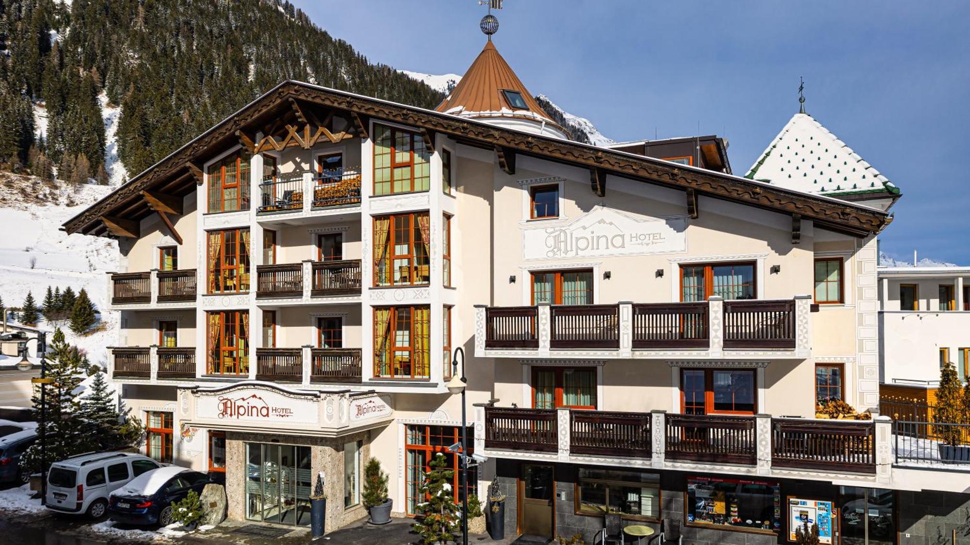 Hotel Alpina Ischgl Exterior foto